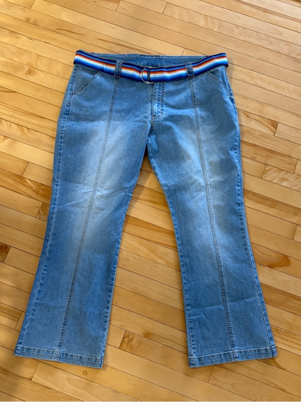725 Originals Y2K vintage jeans plus size 25 bare back belted